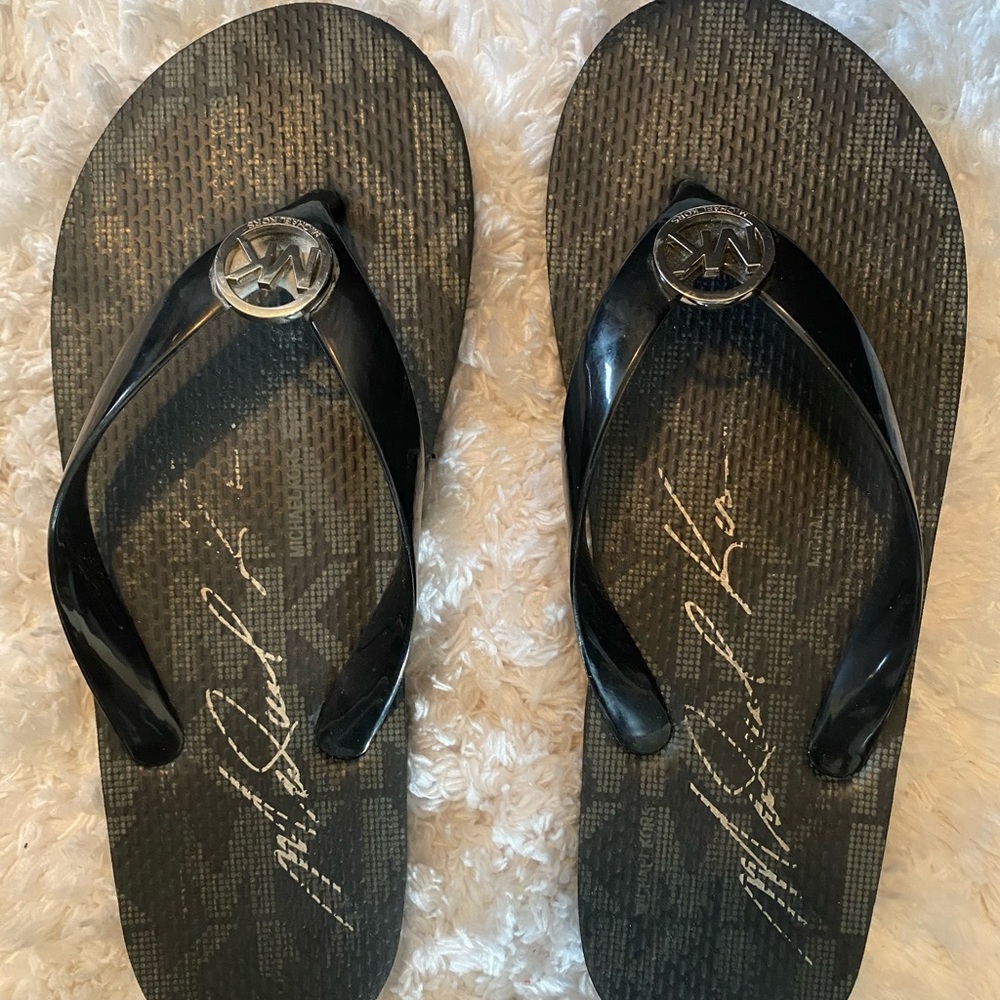 Michael Kors flip flops